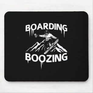 Alfombrilla De Ratón Boodificación de Snowboard