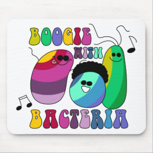 Alfombrilla De Ratón Boogie con las bacterias