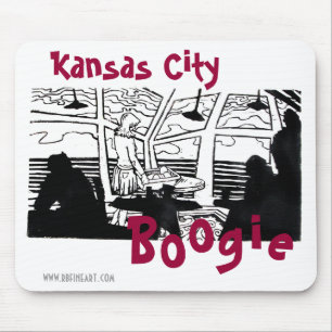 Alfombrilla De Ratón Boogie Mousepad de Kansas City