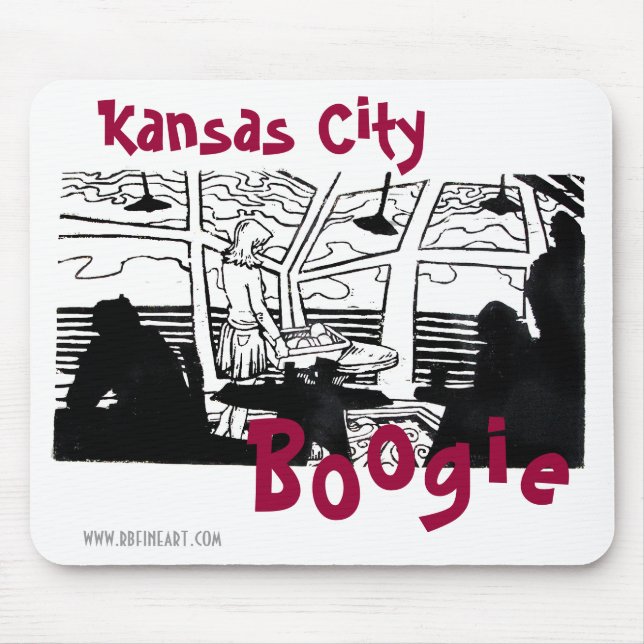 Alfombrilla De Ratón Boogie Mousepad de Kansas City (Frente)