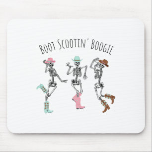 Alfombrilla De Ratón Boogie Skeletons de Scootin Boogie Bailando en el