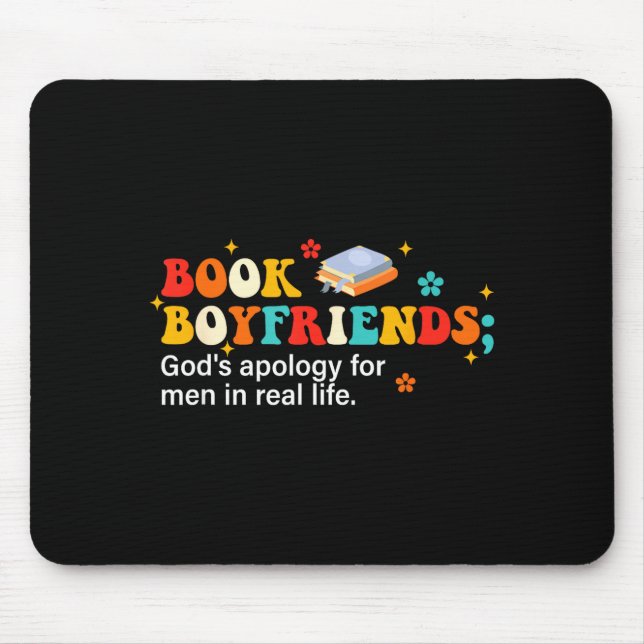 Alfombrilla De Ratón Book Boyfriends Definition Design  (Frente)