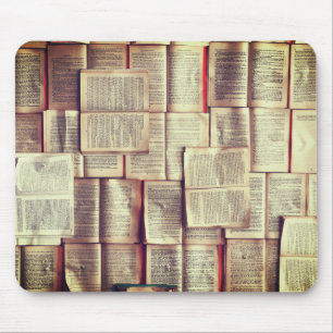 Alfombrilla De Ratón Books mouse pad, readers booklover gift