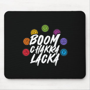 Alfombrilla De Ratón Boom Chakra Lacka Yoga Meditación Reiki Espiritual