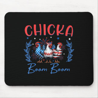 Alfombrilla De Ratón Boom de pollo en un boom de embarazo en un índice