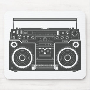 Alfombrilla De Ratón Boombox de los años 80