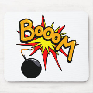 Alfombrilla De Ratón ¡Booom!