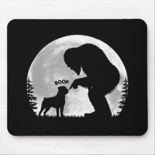Alfombrilla De Ratón Boop de Rottweiler Bigfoot