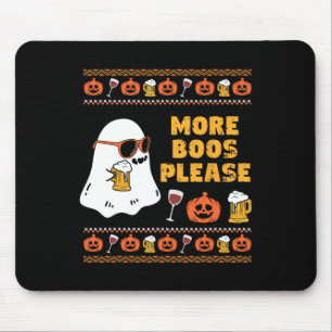 Alfombrilla De Ratón Boos Por Favor Vintage Ropa De Fantasma Retro Hall