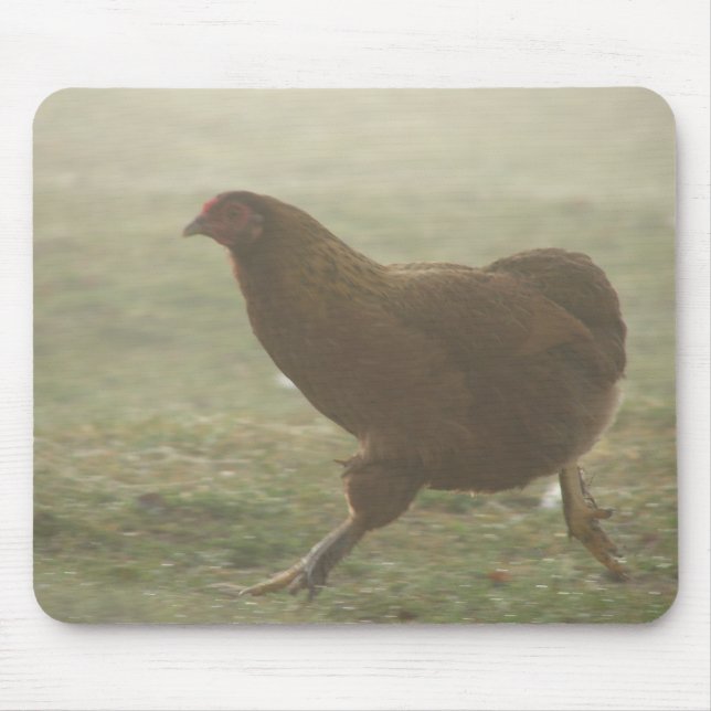 Alfombrilla De Ratón Boots en la niebla (Frente)