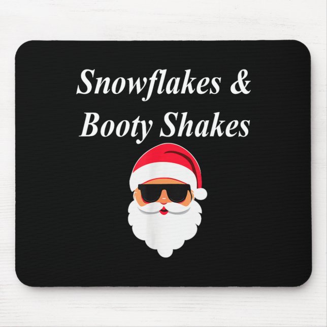 Alfombrilla De Ratón Booty Shake Christmas Funny Naughty Dirty Raunchy  (Frente)
