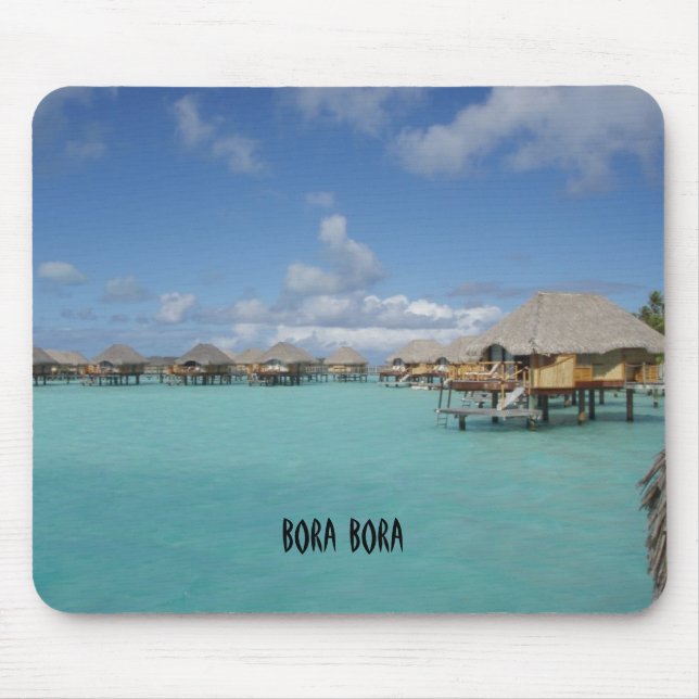 Alfombrilla De Ratón Bora Bora Ocean Mouse Pad (Frente)