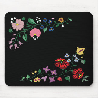 Alfombrilla De Ratón Bordado de flores