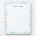 Alfombrilla De Ratón Borde azul y rosa pastel<br><div class="desc">Divertido,  lindo y simple mousepad con bordes azul pastel y rosa. Personalizarlo con un nombre. Perfecto como Navidad,  cumpleaños o regalo de fin de año para sus seres queridos,  amigos,  familia,  profesores,  colegas,  funcionarios o compañeros de clase.</div>