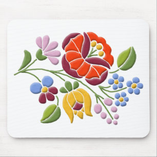 Alfombrilla De Ratón Bordery Kalocsa - Arte folclórico húngaro