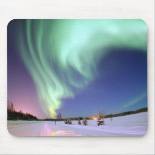 Alfombrilla De Ratón Borealis Mousepad de la aurora