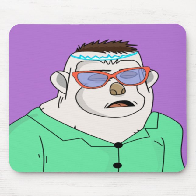 Alfombrilla De Ratón Bored Ape (Frente)