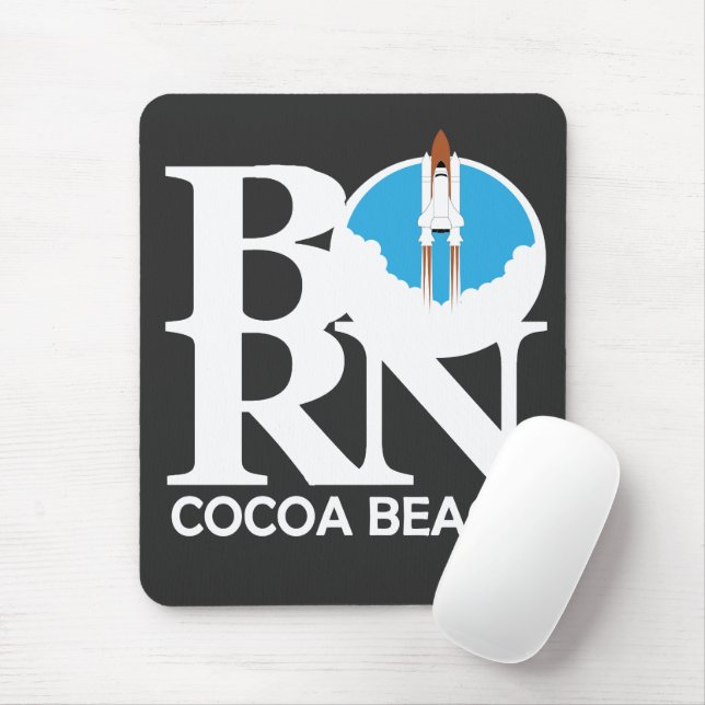Alfombrilla De Ratón BORN Cocoa Beach Florida (Con ratón)