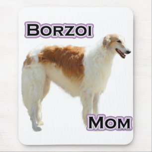 Alfombrilla De Ratón Borzoi Mom 4