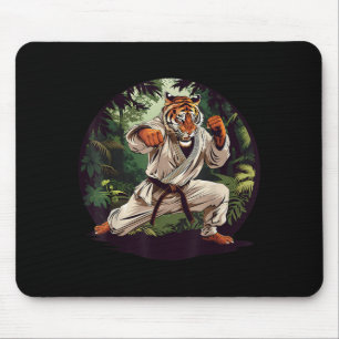 Alfombrilla De Ratón Bosque de Tigre de Judo Judo Taekwondo Kickboxing