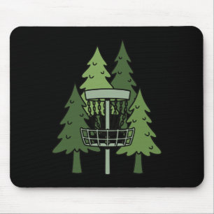 Alfombrilla De Ratón Bosque Disc Golf Sket Escena divertida de Disc Gol