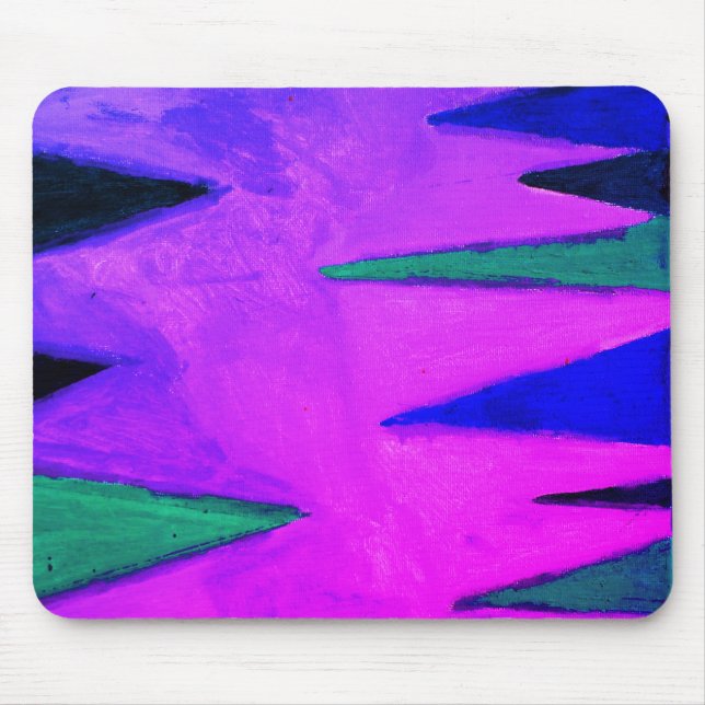 Alfombrilla De Ratón Bosque en la noche (Frente)