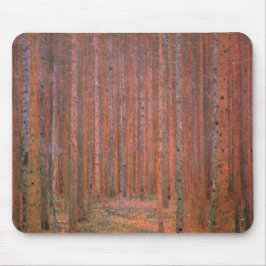 Alfombrilla De Ratón Bosque Fir Tree (por Gustav Klimt)