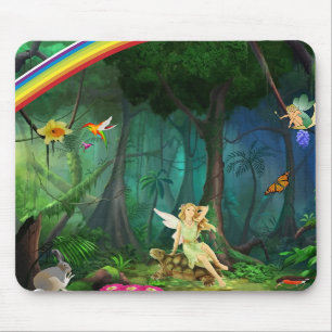 Alfombrilla De Ratón Bosque mágico Mousepad