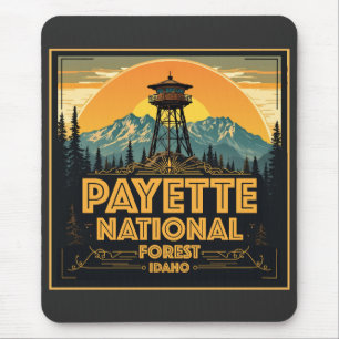 Alfombrilla De Ratón Bosque nacional de Payette Idaho