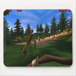 Alfombrilla De Ratón Bosque prohibido 3 Mousepad retro
