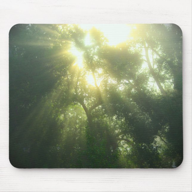 Alfombrilla De Ratón Bosque Verde Profundo - Mousepad (Frente)