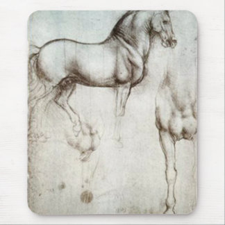 Alfombrilla De Ratón Bosquejo del caballo