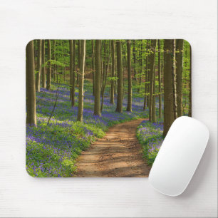 Alfombrilla De Ratón Bosques   Bosque de Bluebell en Bélgica