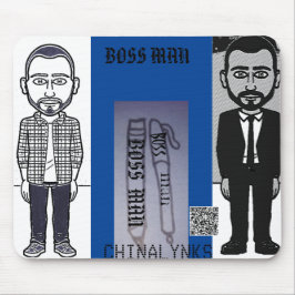 ALFOMBRILLA DE RATÓN BOSS MAN MOUSE PAD