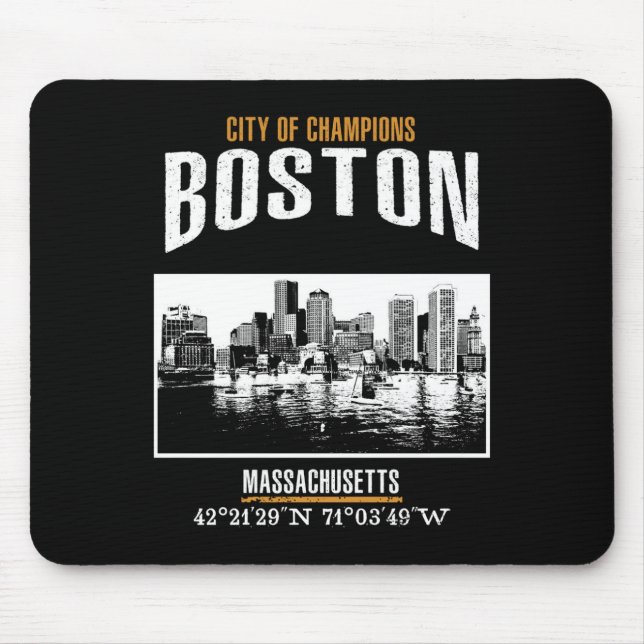 Alfombrilla De Ratón Boston (Frente)