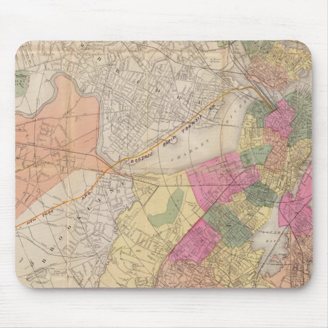 Alfombrilla De Ratón Boston 2 (Frente)