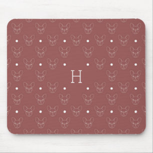 Alfombrilla De Ratón Boston con clase Terrier/bulldog francés Mousepad