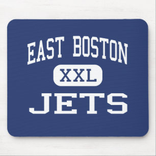Alfombrilla De Ratón Boston del este - jets - alta - Boston del este