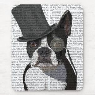 Alfombrilla De Ratón Boston Terrier, hedor formal y Gorra