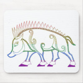 Alfombrilla De Ratón Bote arcoiris