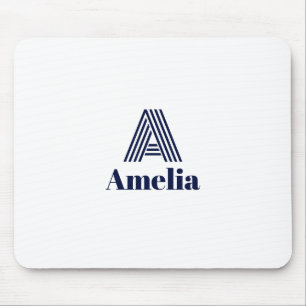 Alfombrilla De Ratón Botella de agua con nombre personalizado