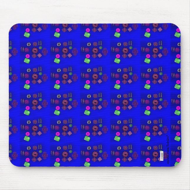 Alfombrilla De Ratón Botones (Frente)