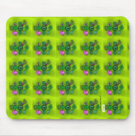 Alfombrilla De Ratón Botones