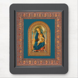 Alfombrilla De Ratón Botticelli (1445-1510) Madonna & Child Enthroned C