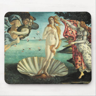 Alfombrilla De Ratón Botticelli - Nacimiento de Venus
