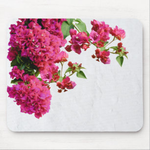 Alfombrilla De Ratón Bougainvillea Floral Mediterráneo Isla Griega