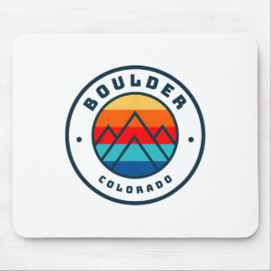 Alfombrilla De Ratón Boulder Colorado Esquí Snowboard Familia Ski Tr