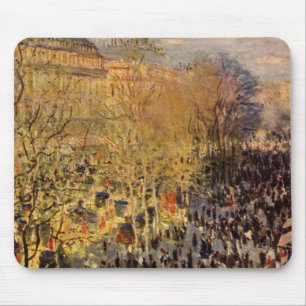 Alfombrilla De Ratón Boulevard des Capucines de Claude Monet, Arte Fino