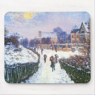 Alfombrilla De Ratón Boulevard Saint Denis Argenteuil por Claude Monet