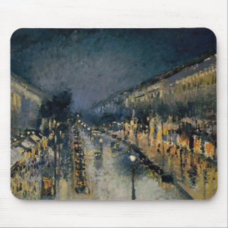 Alfombrilla De Ratón Boulevarde Montmartre en el ~ Camille Pissarro de